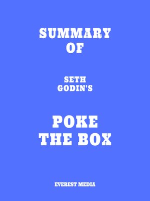 cover image of Summary of Seth Godin's Poke the Box